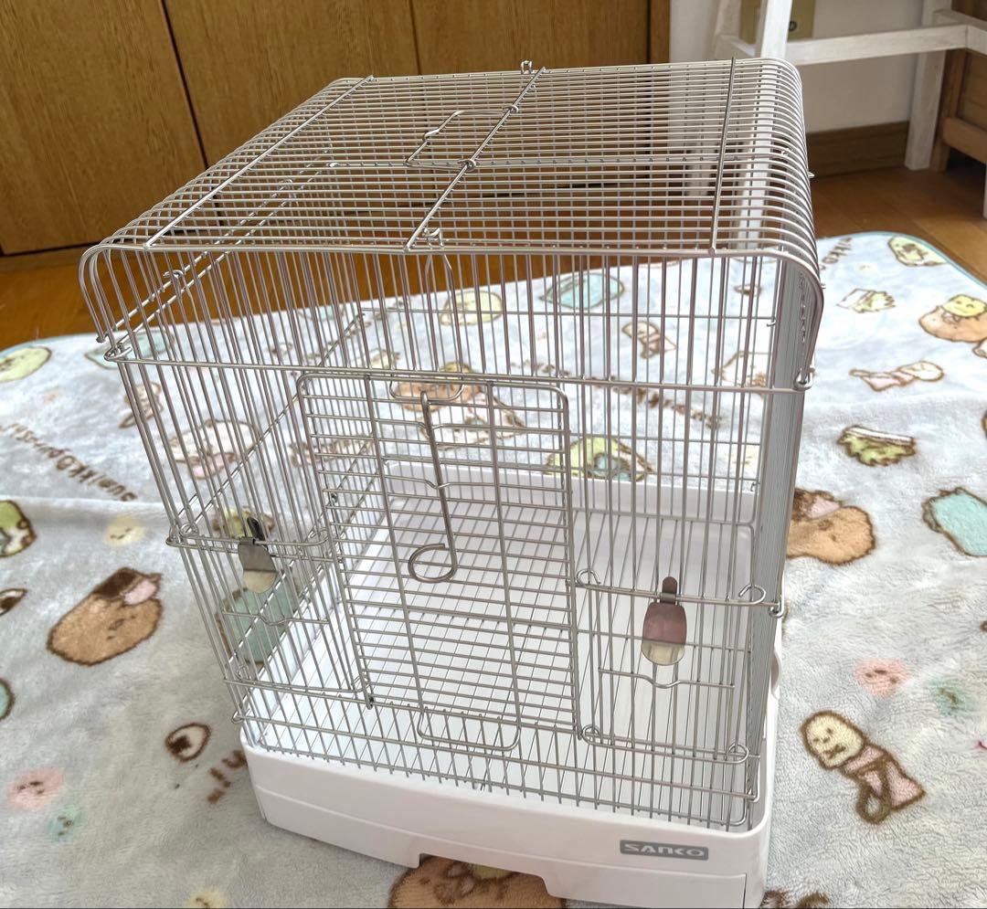 鳥かご 鳥籠　ケージ　Sanko 三晃商会　　ステンレス製　新品未使用品