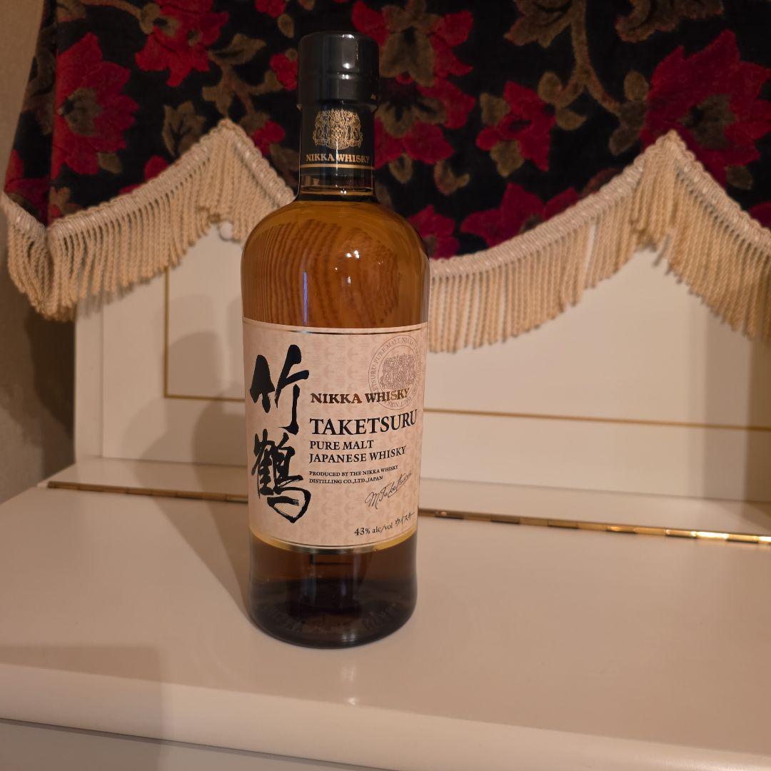 [ 新品 ] 入手困難 NIKKA 竹鶴 ピュアモルト<最安値>8500円 !