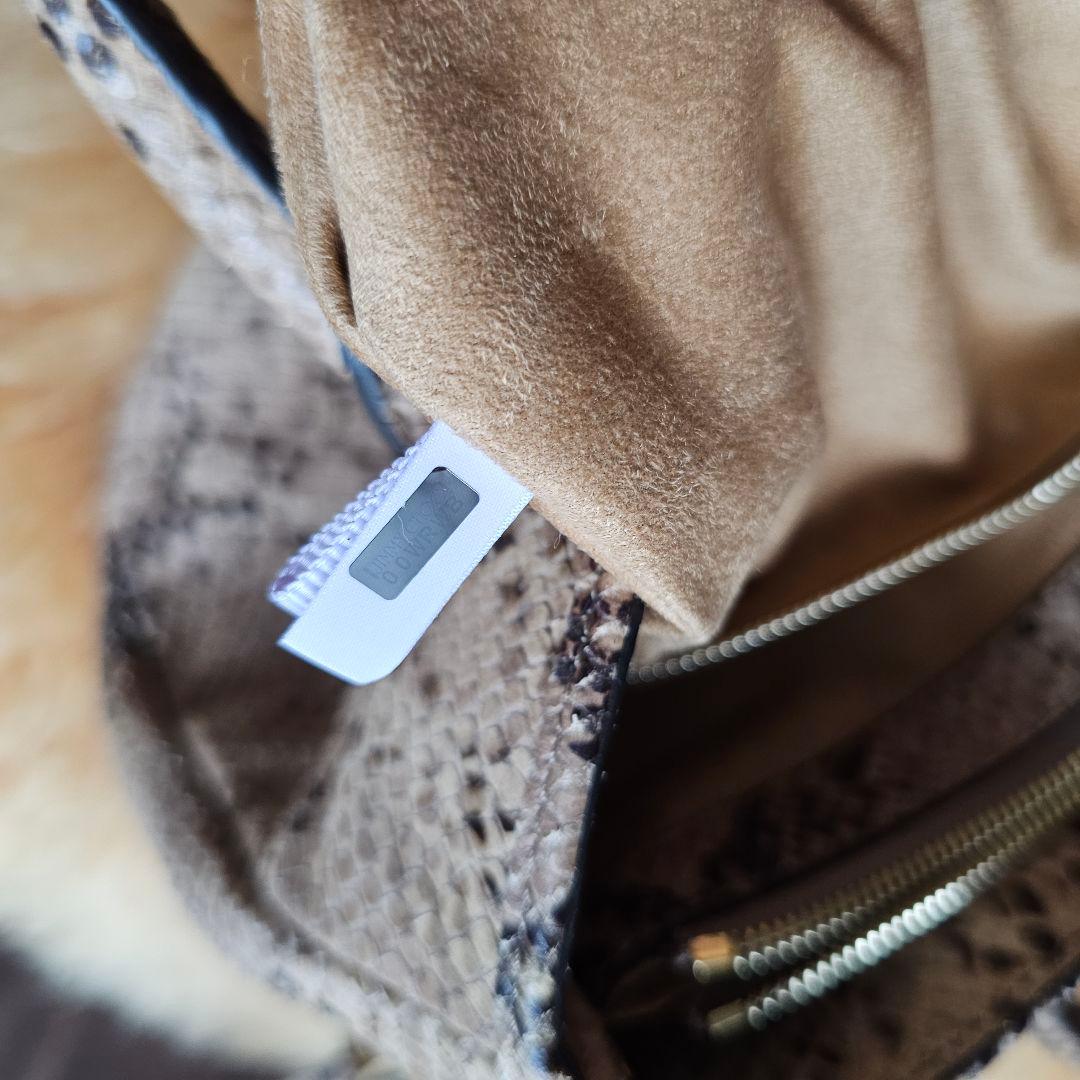 ★JIMMY CHOO ★ジミーチュウ パイソン革　２way　バック　極美品