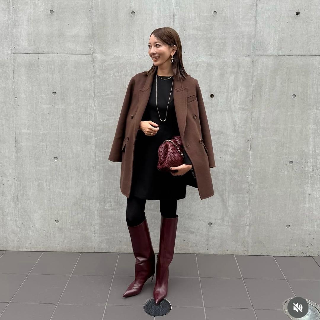 U_big sakiさん　コラボ　ジャケット　コート　スカートとセットアップ　S