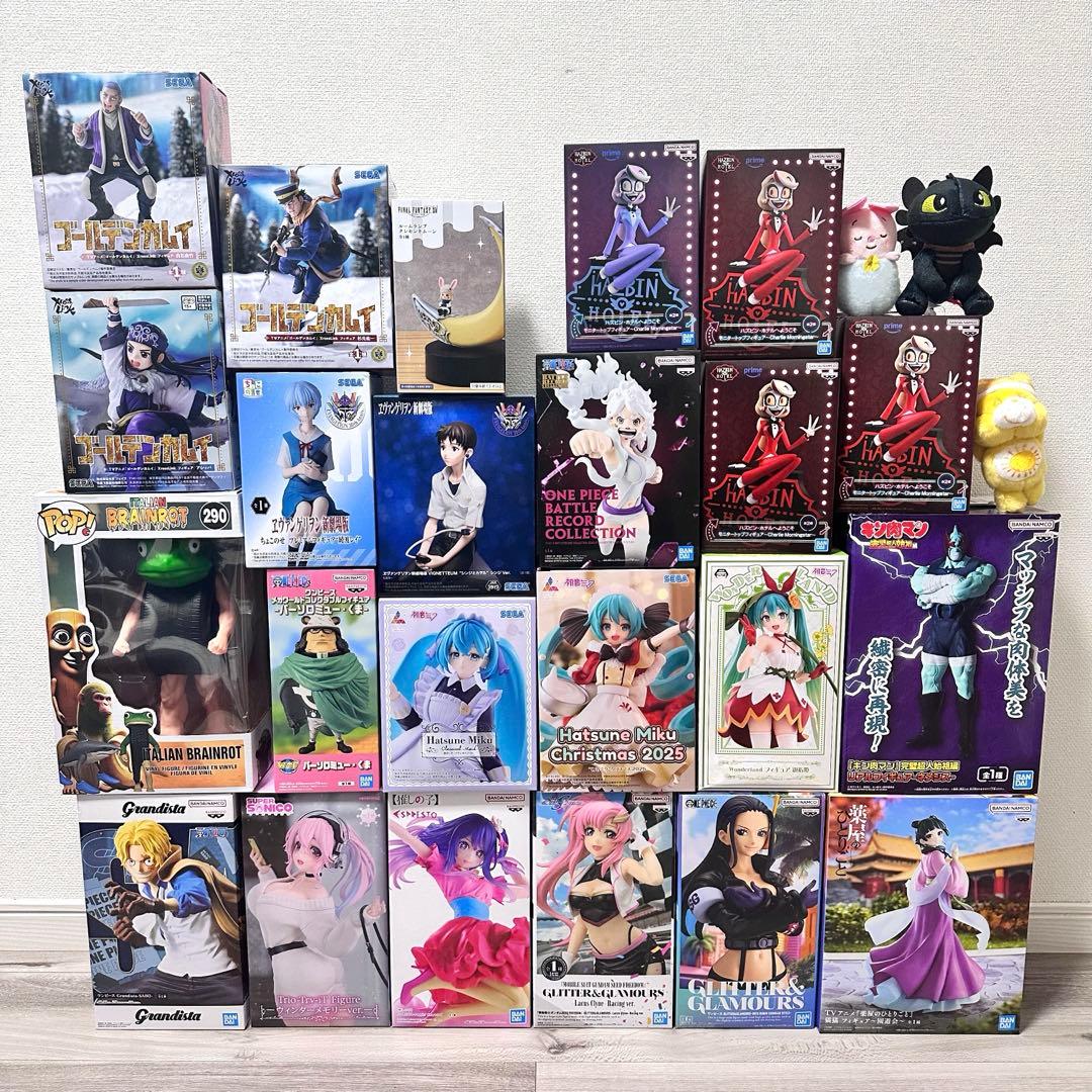 新品　プライズ26個セット フィギュア　ワンピース　美少女　ジャンプ系⑤