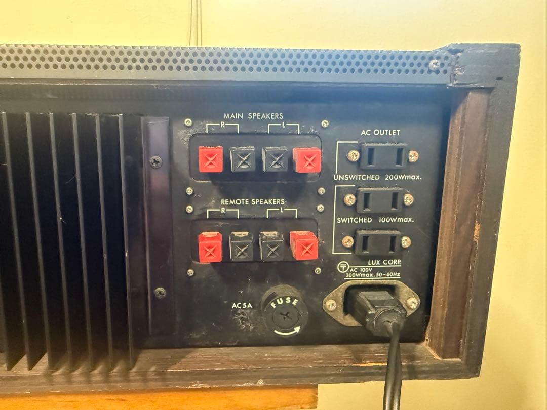 LUXMAN ラックスマンSQ507Xプリメインアンプ現状品ジャンク