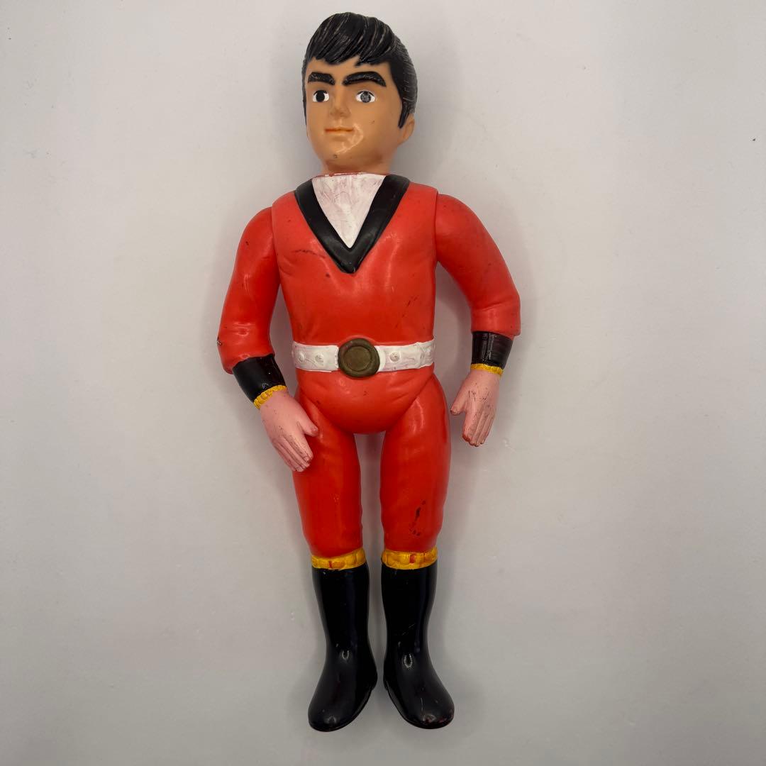 無版権 怪傑ライオン丸 ソフビ フィギュア 当時物 パチソフビ　獅子丸