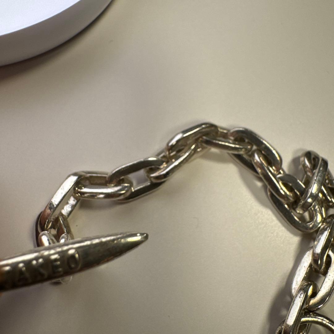 Silver925 TAKEO KIKUCHI ブレスレット シルバー