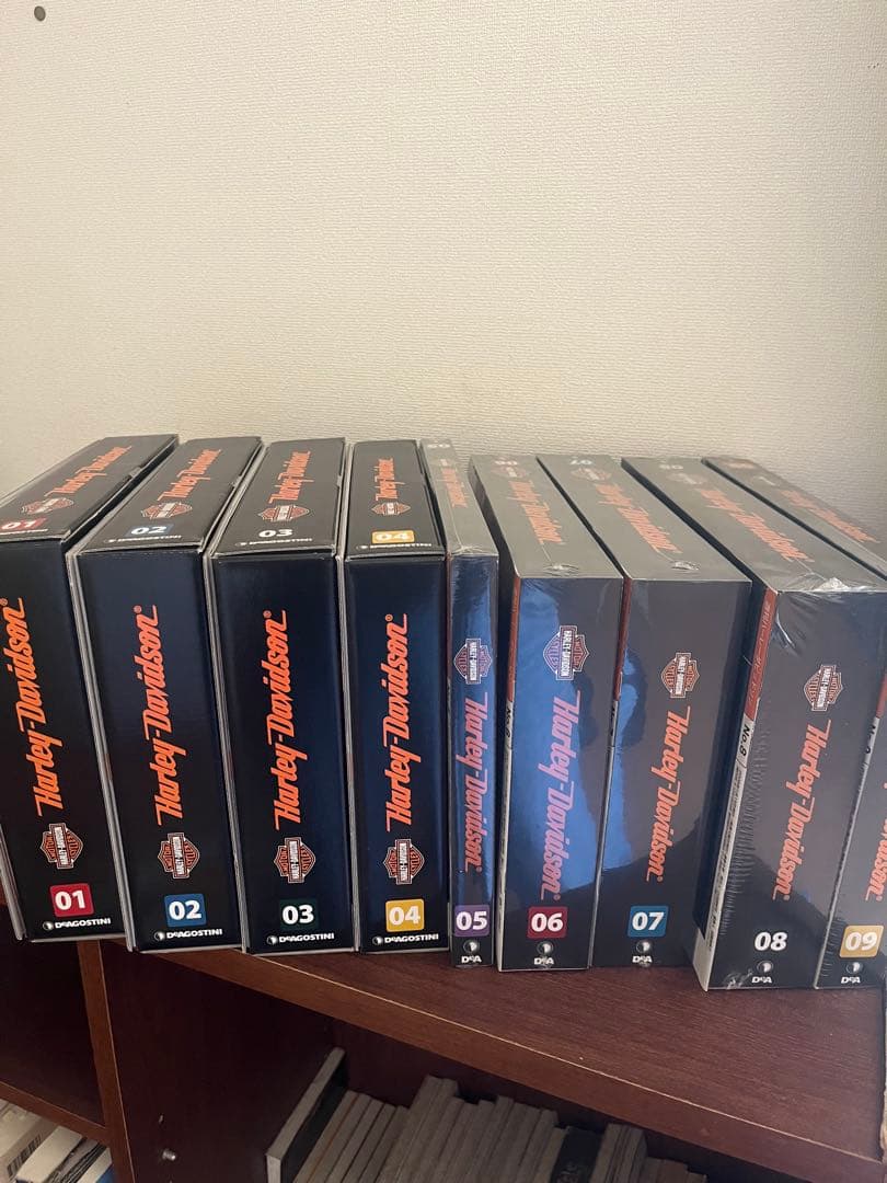 ハーレーダビットソン ディアゴスティーニ全巻＆ディスプレイケース付き