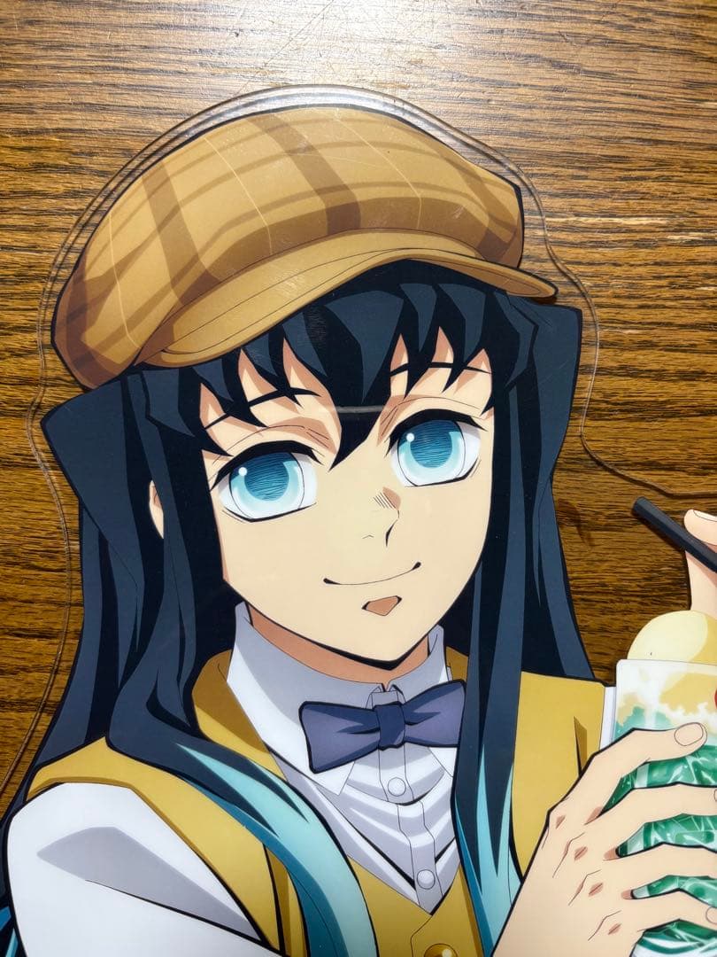 鬼滅の刃　時透無一郎　AGF2024 純喫茶　アクリルスタンド　コースター付き