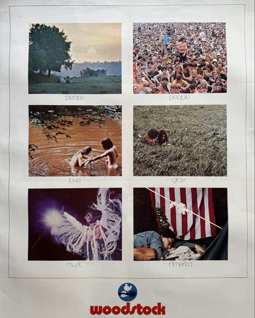 コレクション WOODSTOCK 1970s Vintage Movie Poster