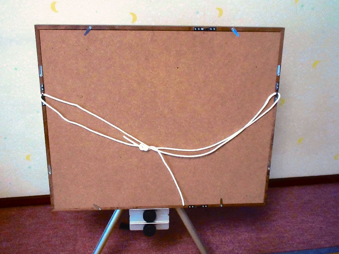 係留船 水彩画 原画 F６号