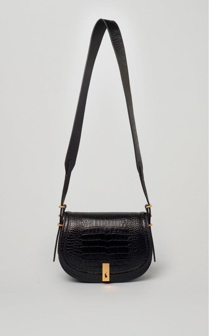 【Y Y様】Polo by Ralph Laurenクロコ型押しショルダーバッグ