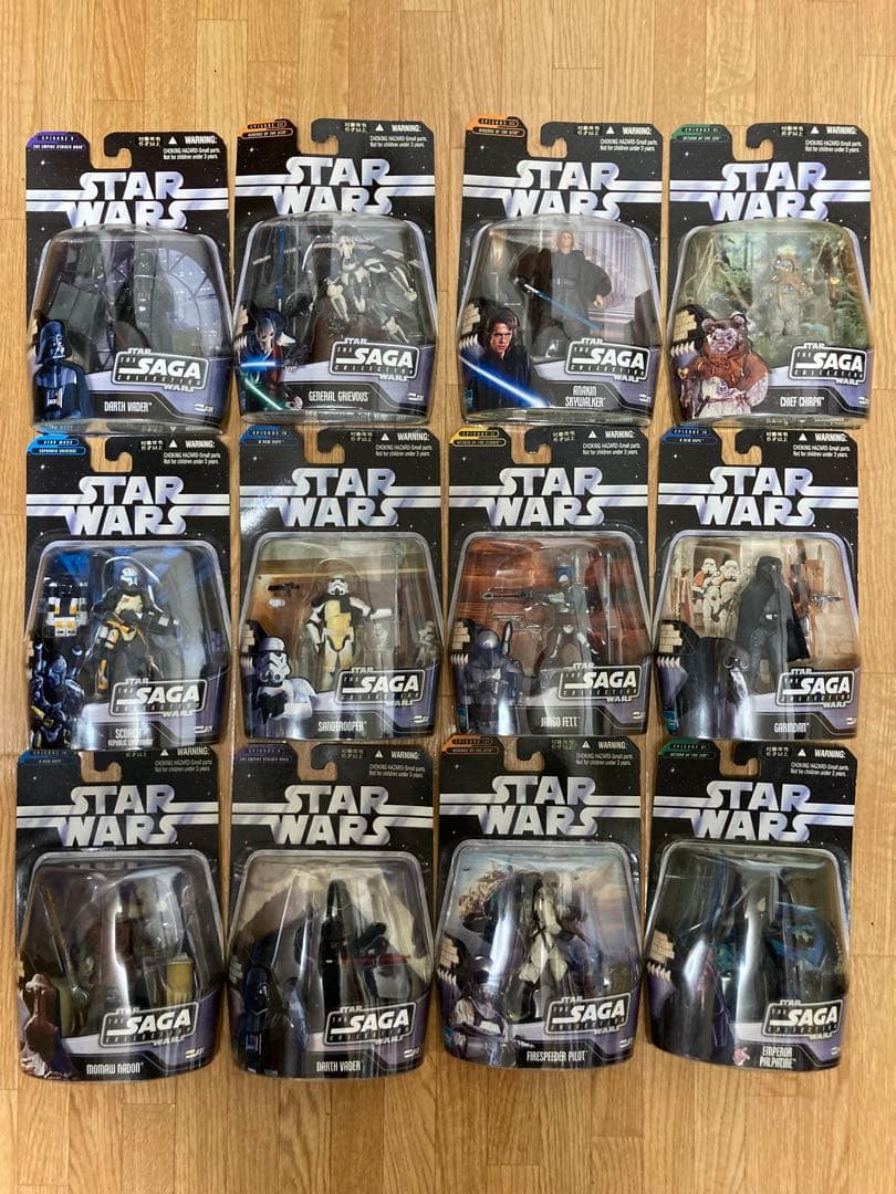 STARWARS SAGAシリーズ　14体まとめ