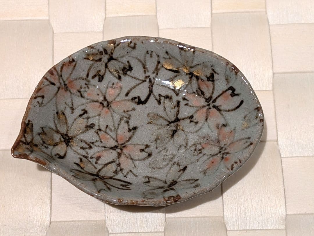 滝口和夫　桜　豆皿　５枚セット