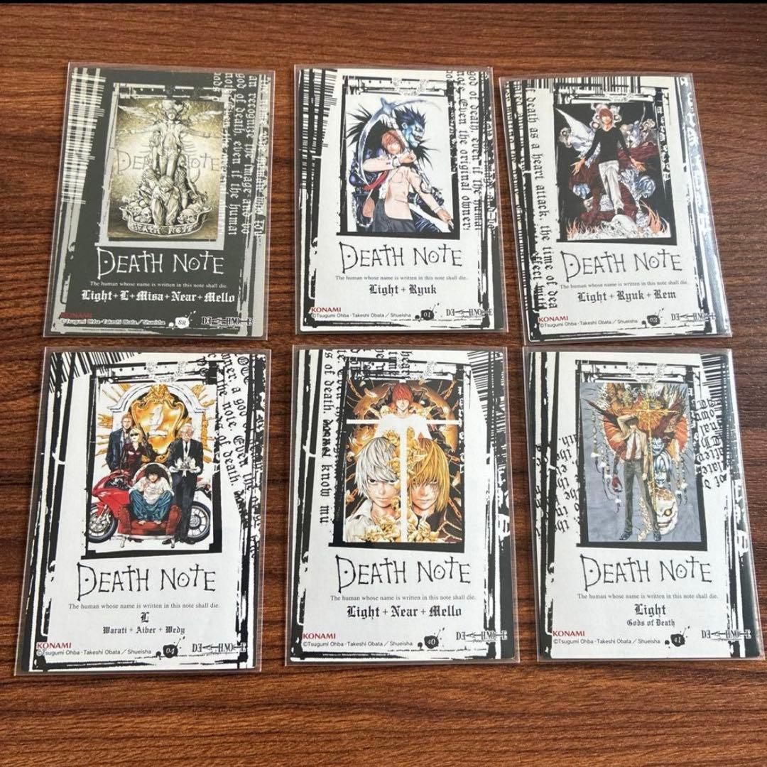 デスノート DEATH NOTE トレーディングカード 56枚まとめ売り