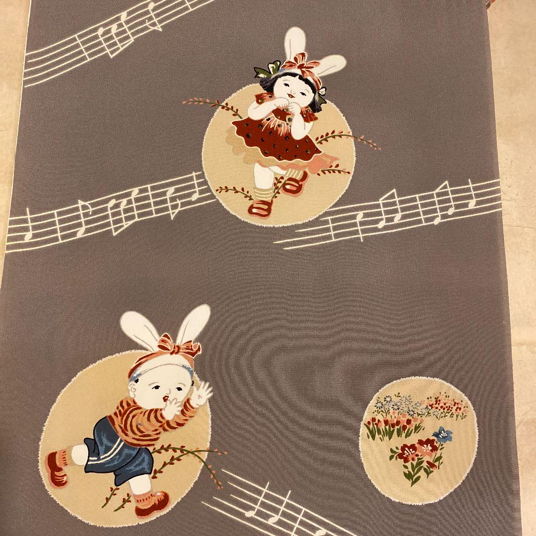 ブィンテージ大正友禅着尺