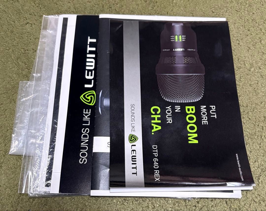 LEWITT DTP 640 REX ダイナミックマイク　　本日限定ドラムキック