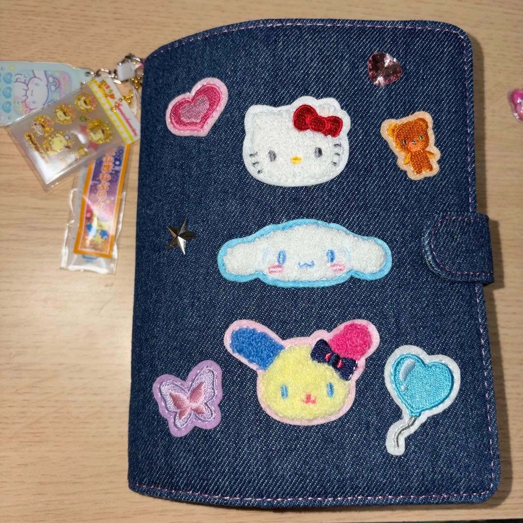 シール帳完成品　サンリオオンリー　ボンボンドロップシール、シャカシャカシール