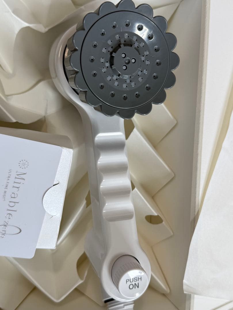ミラブルzero ミラブルゼロ - ウルトラファインバブルシャワーヘッド