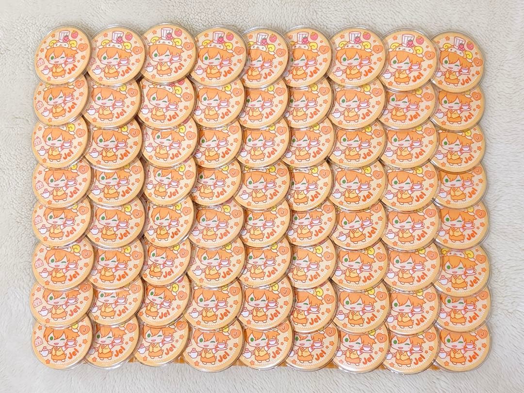 すとぷり ジェル アニマル缶バッジ 72個