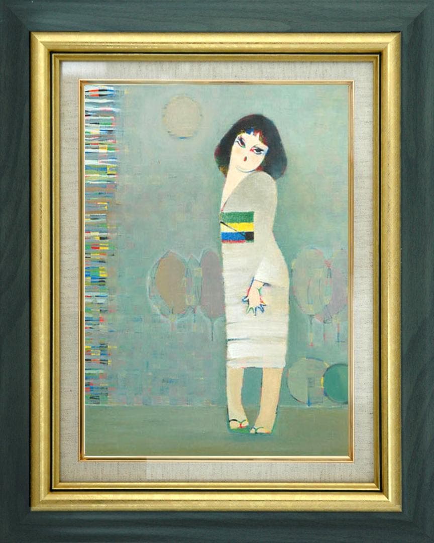 油絵 絵 絵画 インテリア F6-050113 人物 女性像