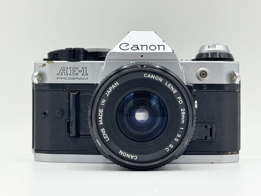 【完動品】Canon AE-1 Program ＋FD 28mm f3.5