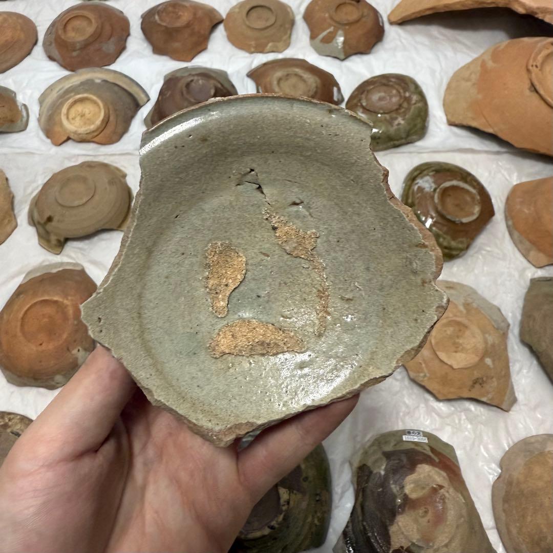 古唐津 陶片46点 原明窯 山瀬窯 小森谷窯 阿房谷窯 錆谷窯など まとめ売り