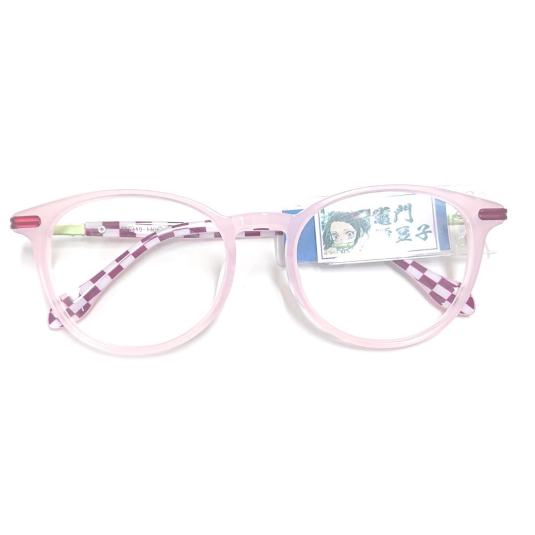 鬼滅の刃 竈門禰豆子 メガネ PCメガネ 折りたたみケース 巾着 送料無料