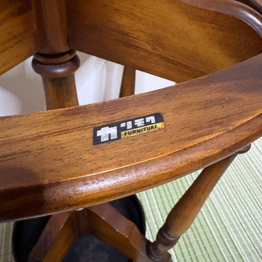 カリモク ポールハンガー コートハンガー 傘立て　帽子掛昭和　レトロ　オールド