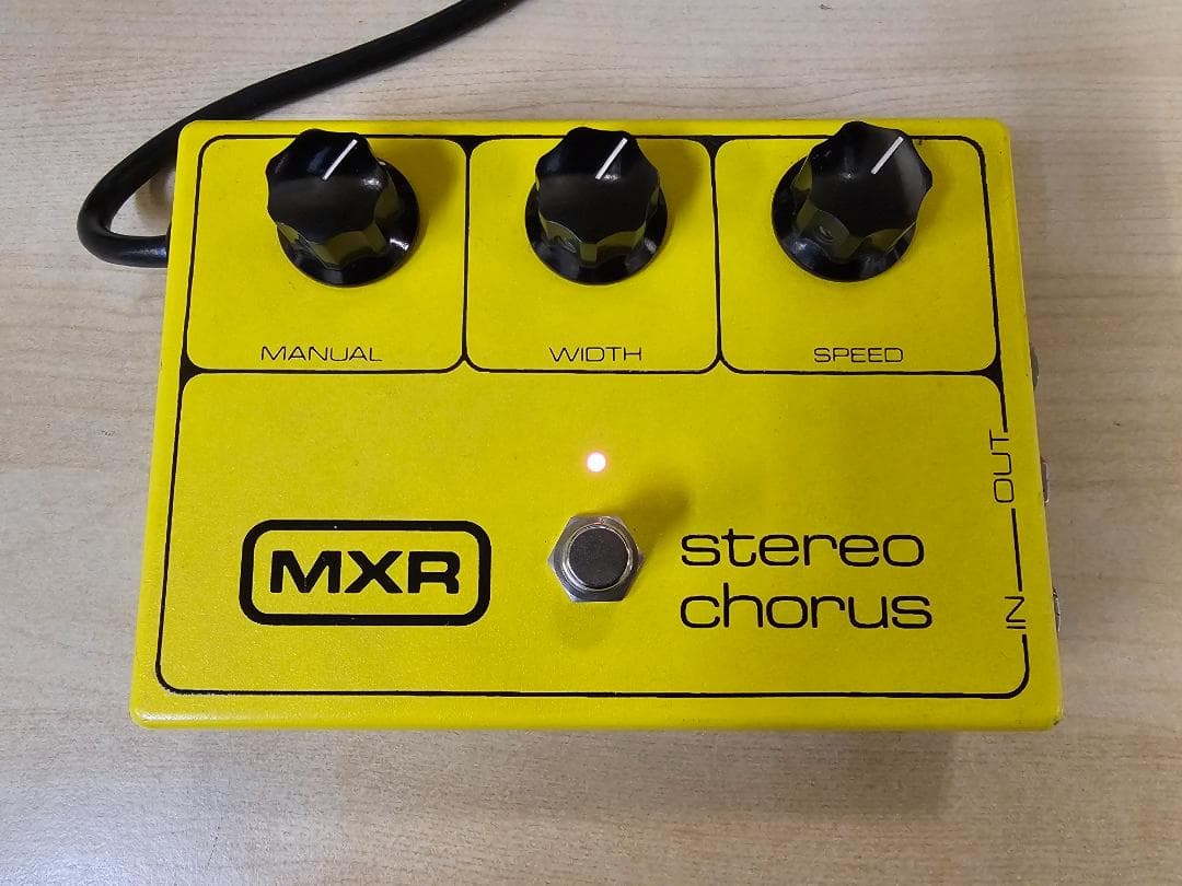 ハイラムサウンド再現の要　MXR Stereo Chorus 超美品