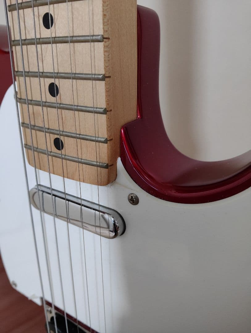 Squier テレキャスター エレキギター レッド