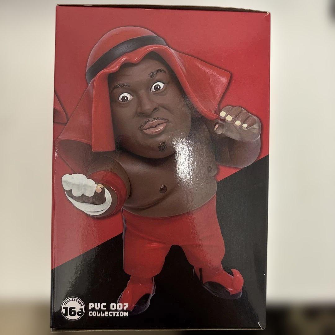 16dソフビコレクション ジュウロクホウイ　アブドーラ・ザ・ブッチャー 赤HAO