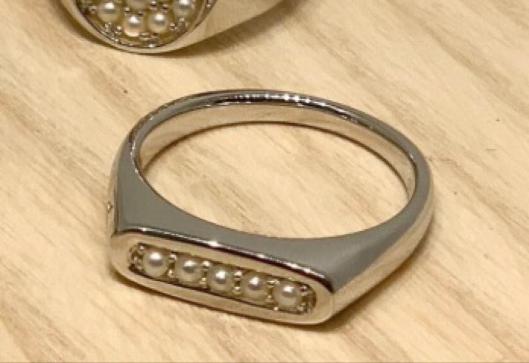 トムウッド　リング　パール　指輪　シルバー　0801