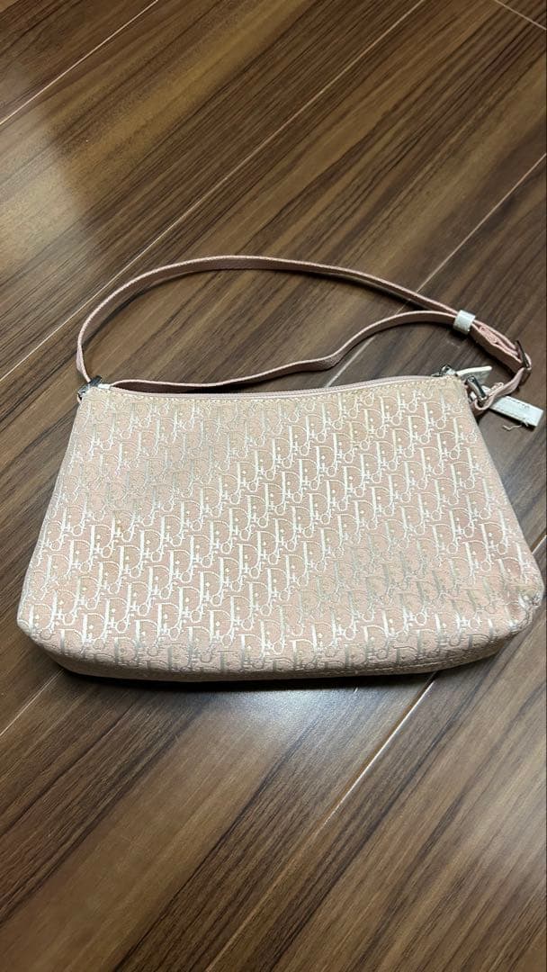 Christian Dior ピンクハンドバック