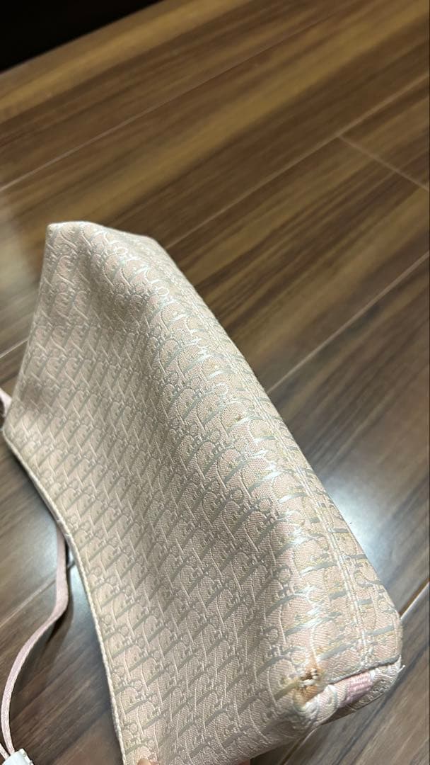 Christian Dior ピンクハンドバック