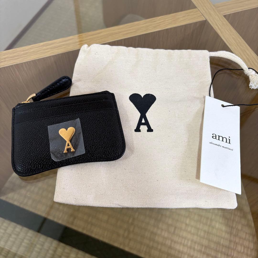 AMI PARIS アミパリス ケース カードケース　ブラック