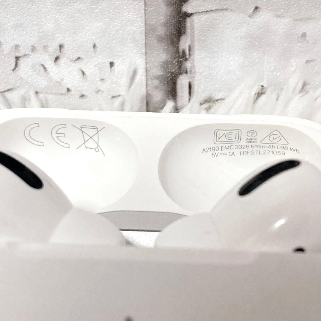 【美品】 Apple AirPodsPro 純正品 第一世代 本体 ケース付