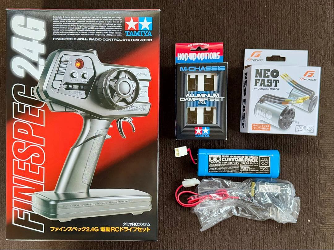 タミヤ M-06 シャーシ カルマンギア フルセット 組立済完成品