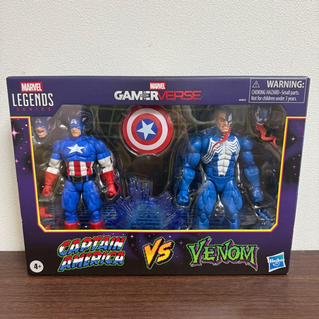 マーベルレジェンド　ゲーマーバース キャプテンアメリカ VS ヴェノム