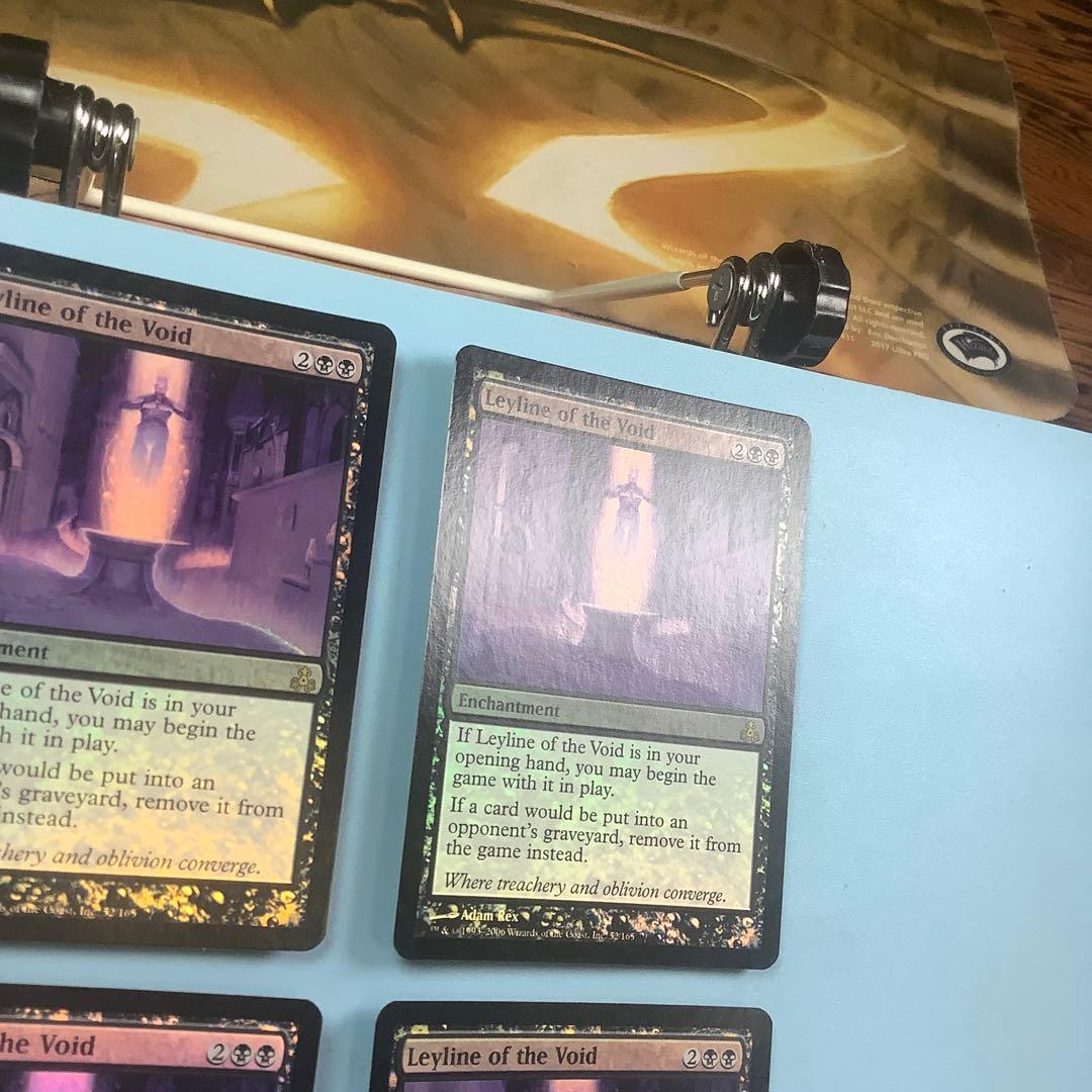 虚空の力線/Leyline of the Void GPT英語foil4枚セット