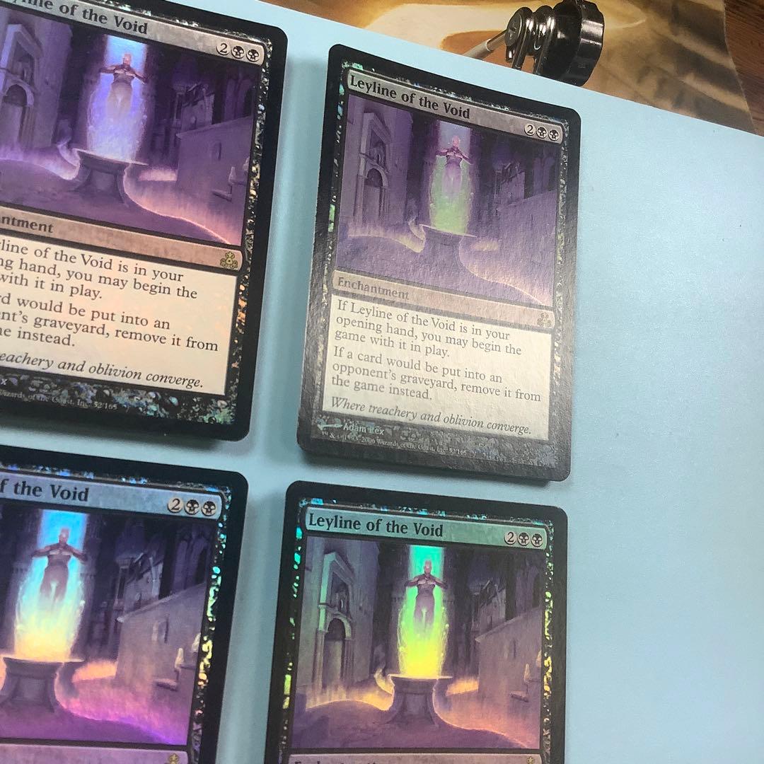 虚空の力線/Leyline of the Void GPT英語foil4枚セット