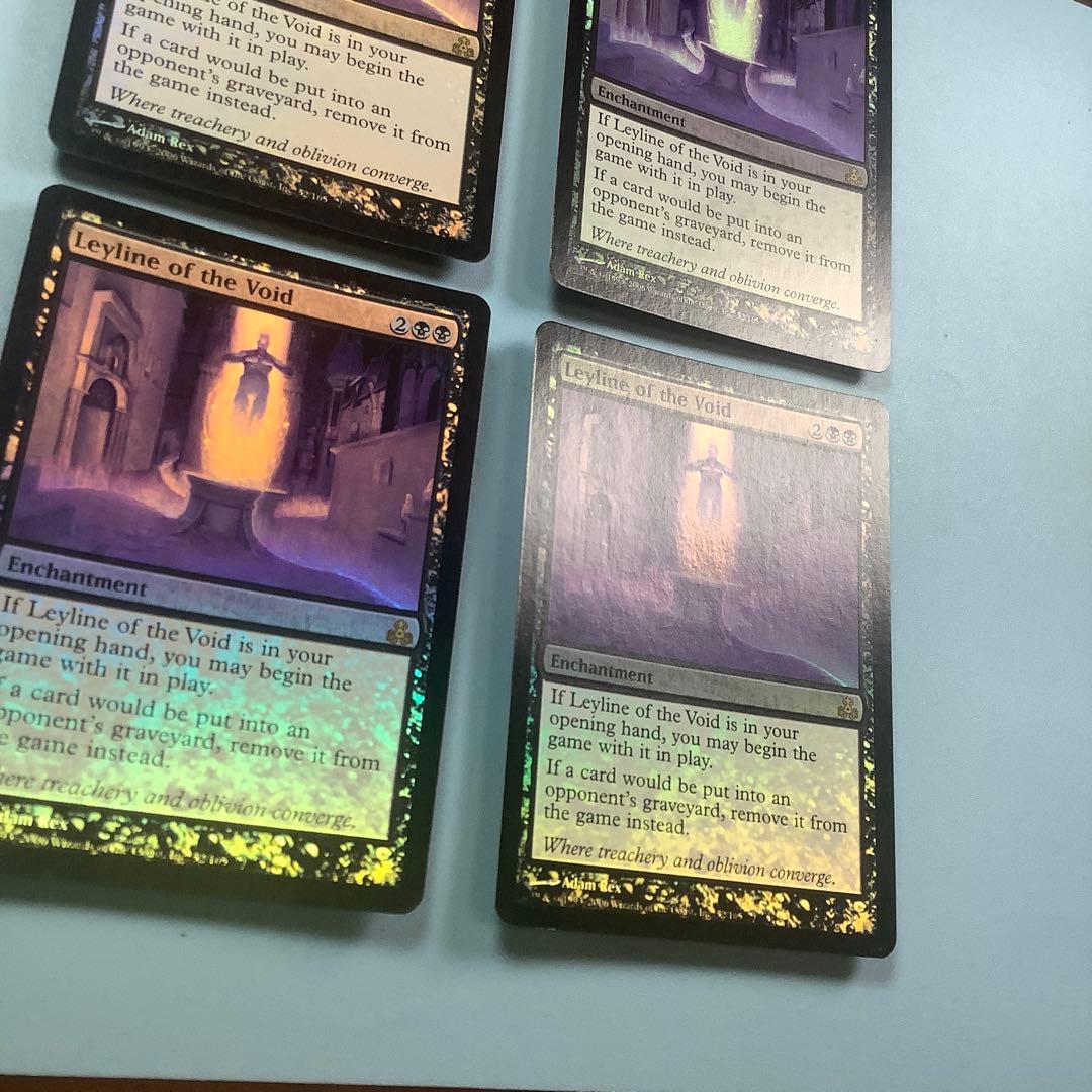 虚空の力線/Leyline of the Void GPT英語foil4枚セット