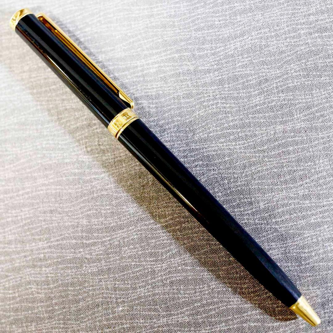 【送料込み】モンブラン ボールペン ノブレスオブリージュ　ブラック ゴールド