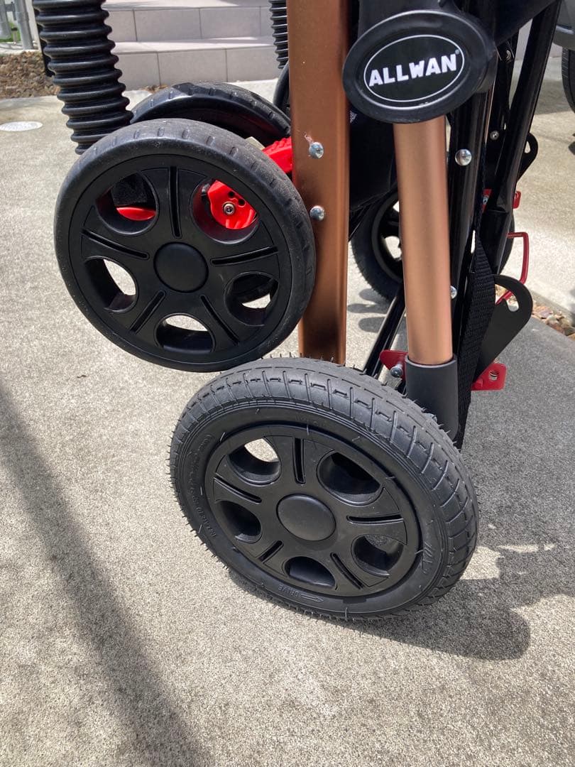 【DOBBY】ALLWAN ペットカート 黒　中型犬用