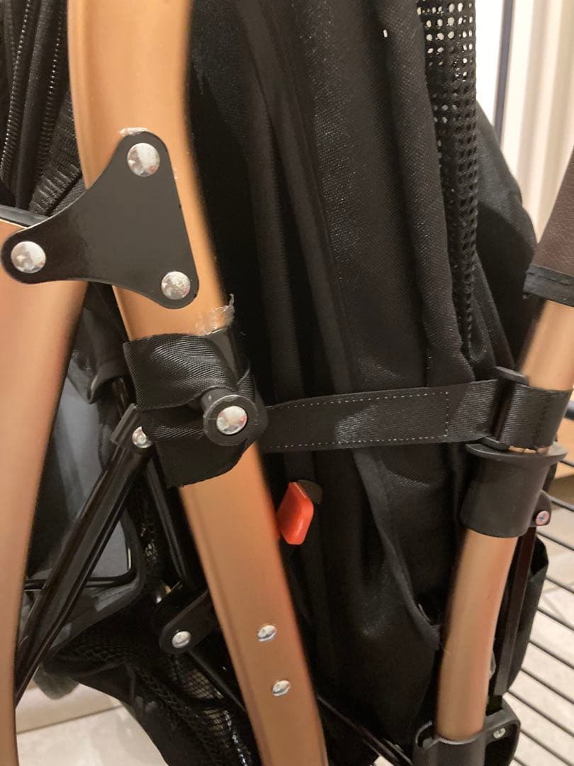 【DOBBY】ALLWAN ペットカート 黒　中型犬用