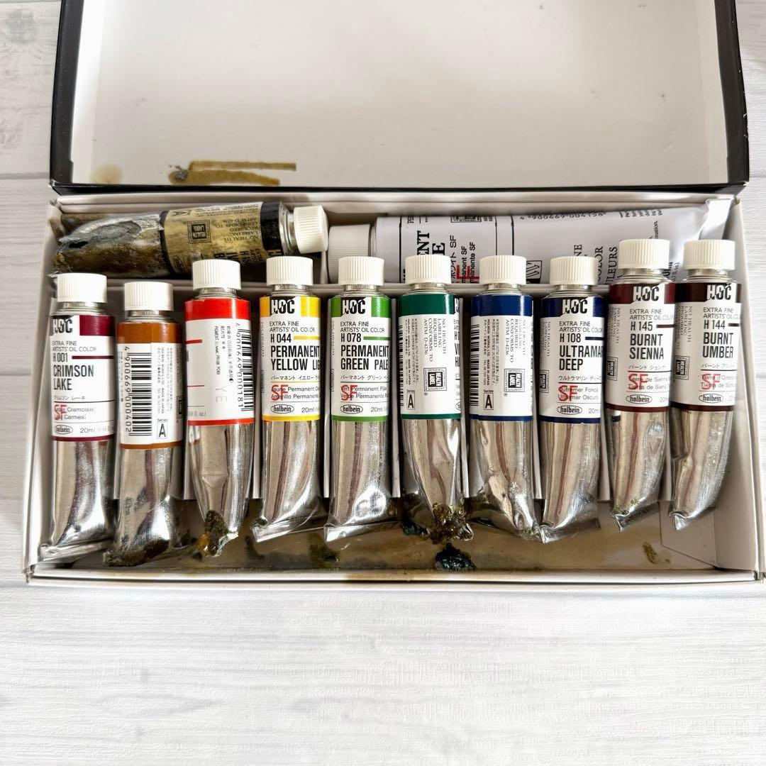 ホルベイン　油絵具セット 木製ケース　【未使用品】　HOLBEIN
