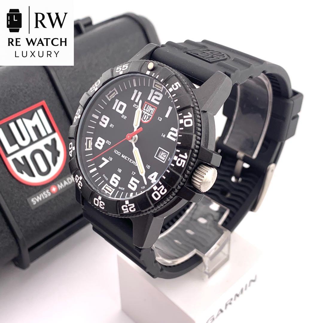 7-4914 LUMINOX 0320 クォーツ 100M腕時計 ブラック