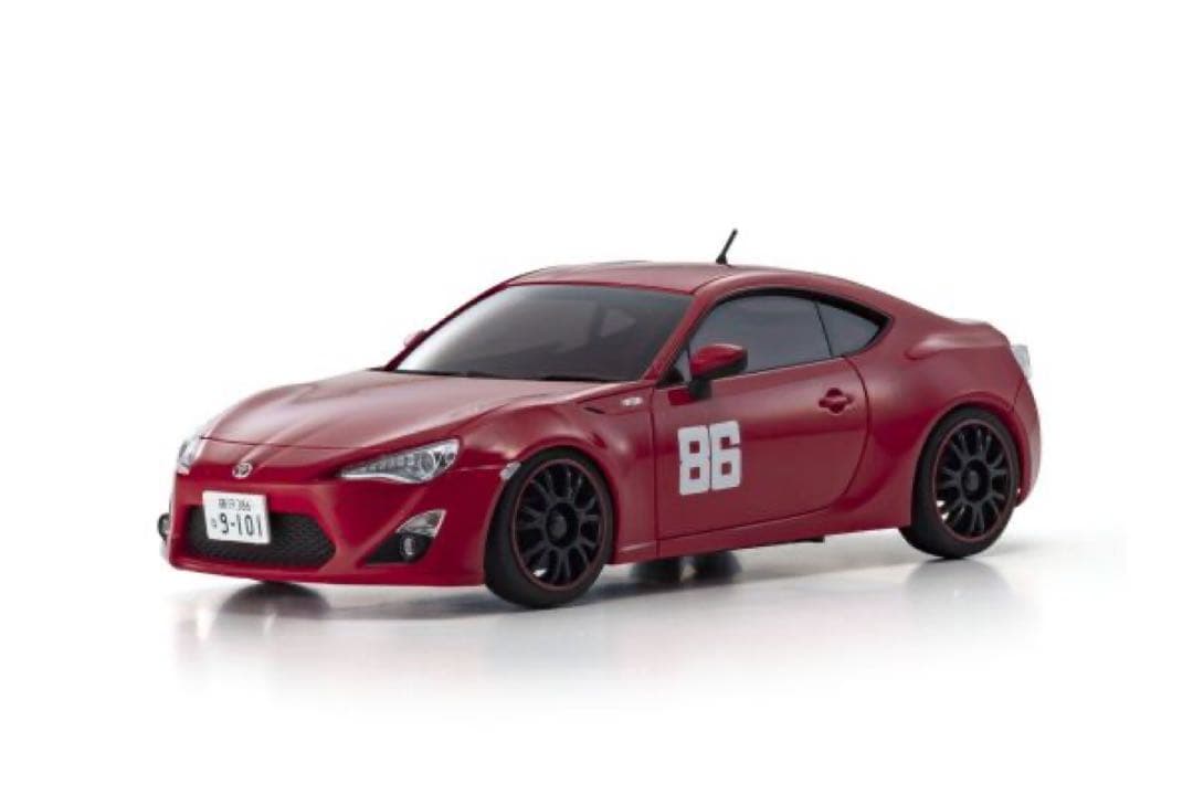 ミニッツAWD トヨタ 86 MFゴースト レディセット グリップタイヤセット