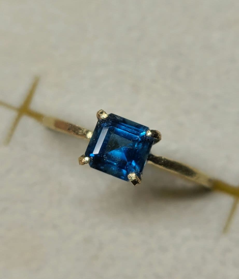 Maho★アフガニスタン産インディゴライトトルマリン★リングオーダー