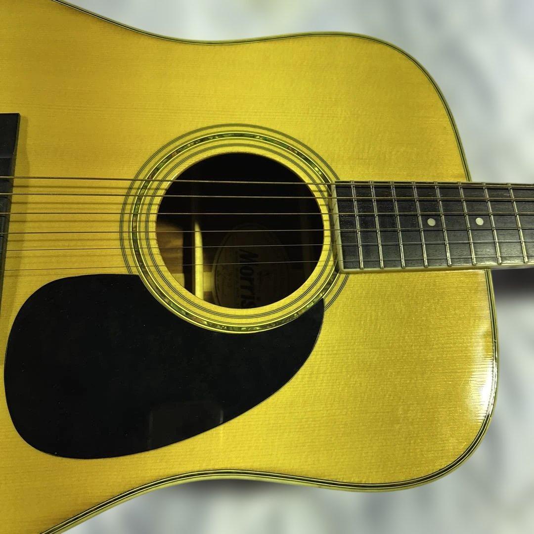 Morris アコースティックギター　w-25 ソフトケース付き