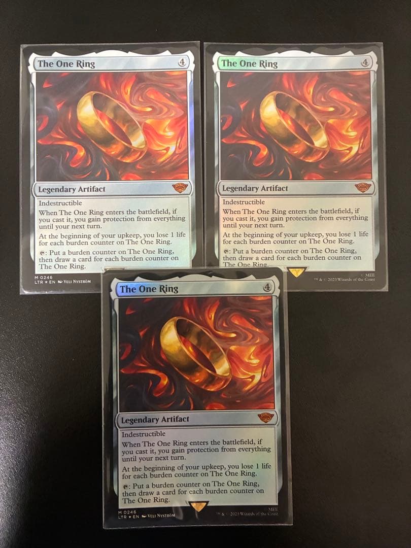 MTG 一つの指輪　英語版 FOIL 3枚