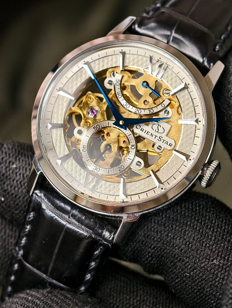 ORIENT STAR スケルトン WZ0041DX 美品