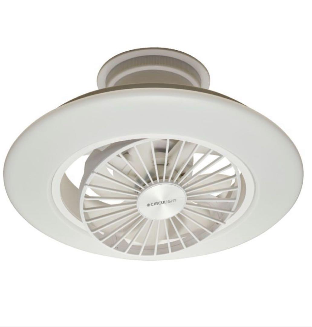 【新品未開封】DOSHISHA CIRCULIGHT シーリングファン ホワイト